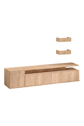Meuble TV 3 tiroirs Alika - 180 x 45 x 35 cm