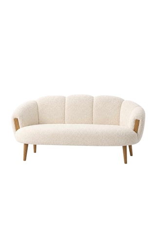 Canapé - Beige - En polyester