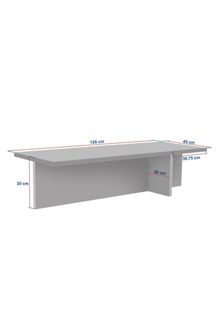 Table basse - 120 x 45 x 30 cm
