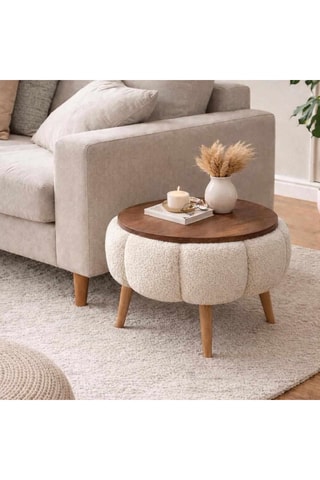 Table d'appoint Papatya - 45 x 44 cm