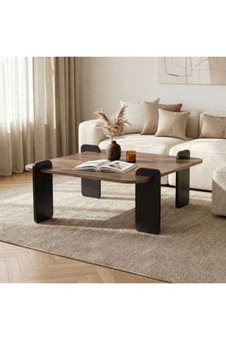 Table basse - 90 x 35 x 90 cm