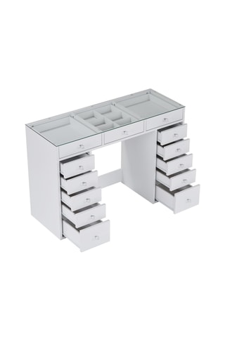 Coiffeuse et chaise - Blanc