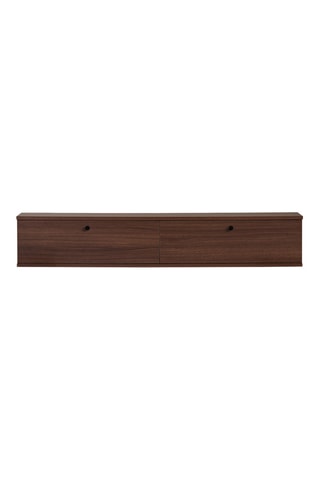 Meuble TV 2 abattants - 140 x 25 x 25 cm