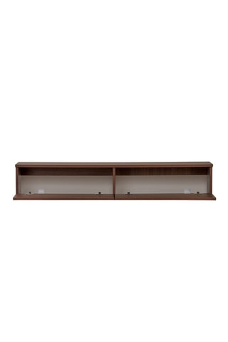 Meuble TV 2 abattants - 140 x 25 x 25 cm