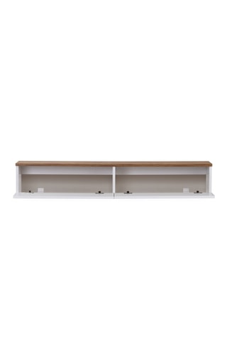Meuble TV 2 abattants - 160 x 25 x 25 cm