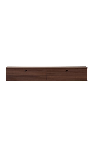 Meuble TV 2 abattants - 160 x 25 x 25 cm