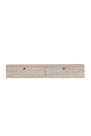 Meuble TV 2 abattants - 160 x 25 x 25 cm