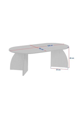 Table basse - 120 x 60 x 40 cm