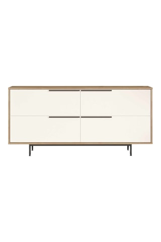 Console 4 abattants - 160 x 62,3 x 44,5 cm