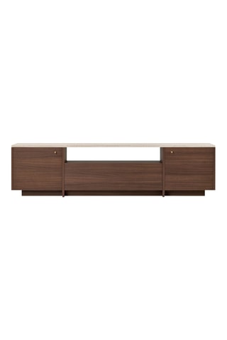 Meuble TV 2 portes - 180 x 46 x 35 cm