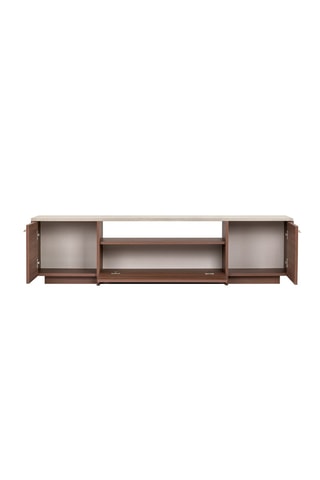 Meuble TV 2 portes - 180 x 46 x 35 cm