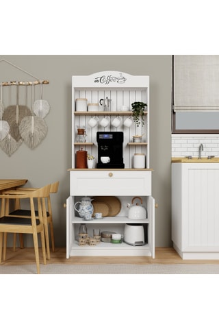 Meuble de rangement 2 portes - 80 x 180 x 42 cm