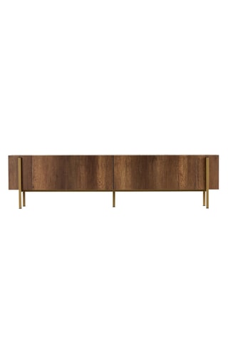 Meuble TV 2 abattants - 180 x 45,5 x 29,5 cm