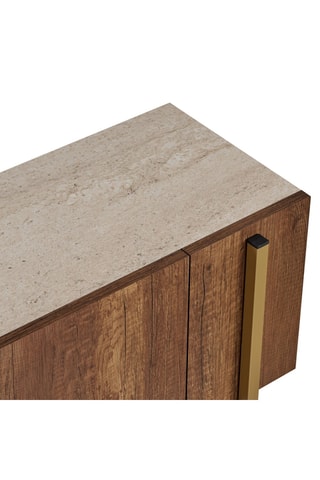 Meuble TV 2 abattants - 180 x 45,5 x 29,5 cm