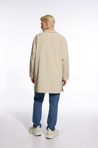 Chaqueta larga - Beige