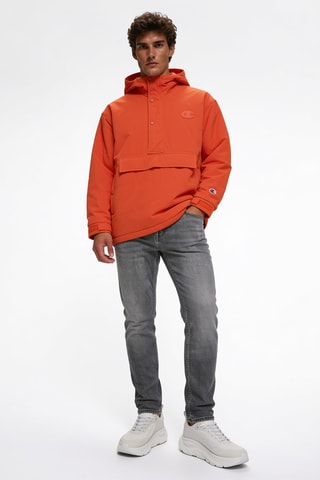 Chaqueta con capucha - Naranja