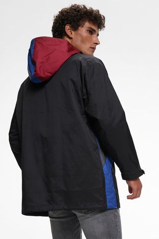 Chaqueta con capucha - Negro