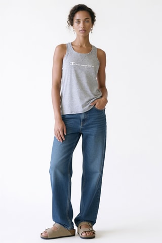 Camiseta de tirantes - Gris jaspeado