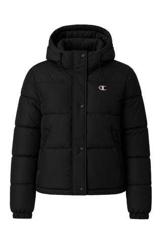 Doudoune à capuche - Noir