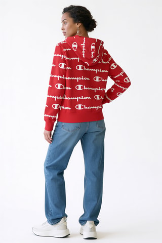 Sudadera con capucha - Rojo
