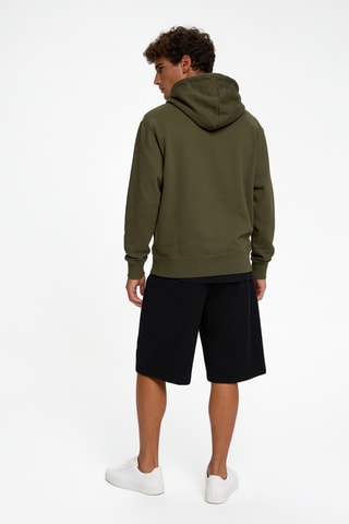 Sudadera con capucha - Caqui