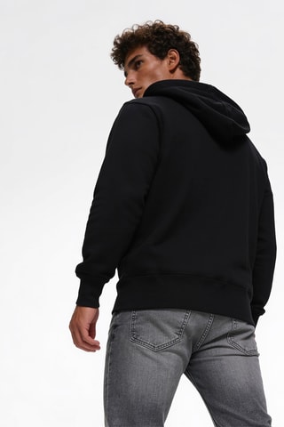Sudadera con capucha - Negro