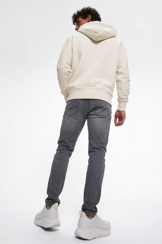 Sweat à capuche - Ecru