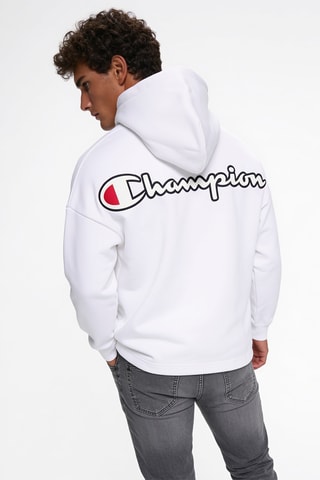 Sudadera con capucha - Blanco