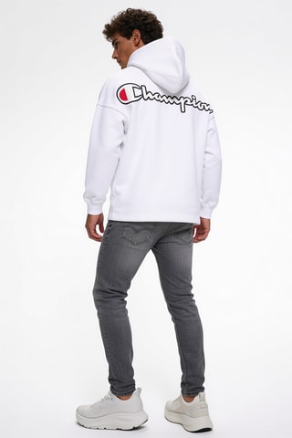 Sudadera con capucha - Blanco