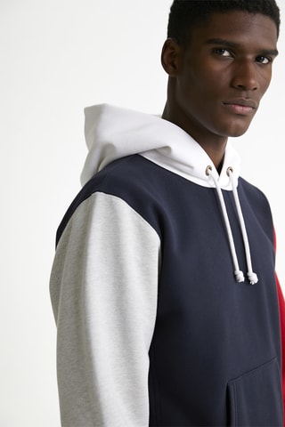 Sudadera con capucha - Azul marino