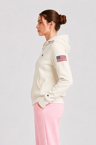 Sudadera con capucha - Crudo