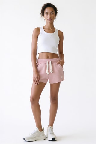 Short de tiro alto - Rosa