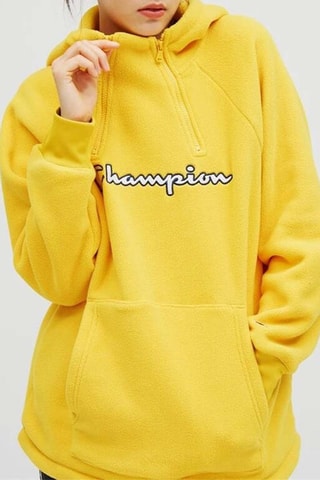 Sudadera con capucha - Amarillo