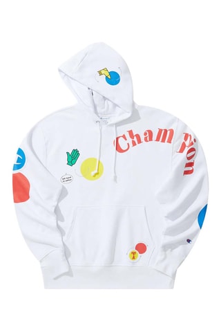 Sudadera con capucha - Blanco