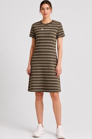 Vestido midi - Caqui