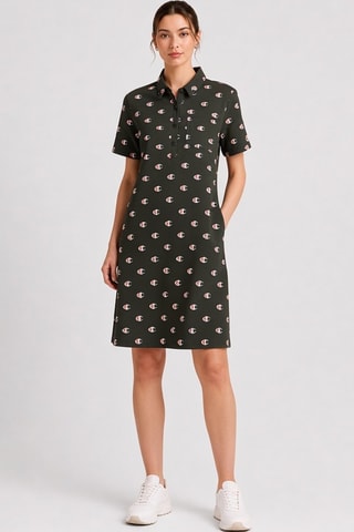 Vestido recto - Negro
