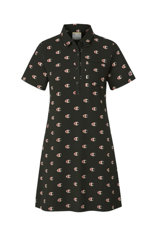 Vestido recto - Negro