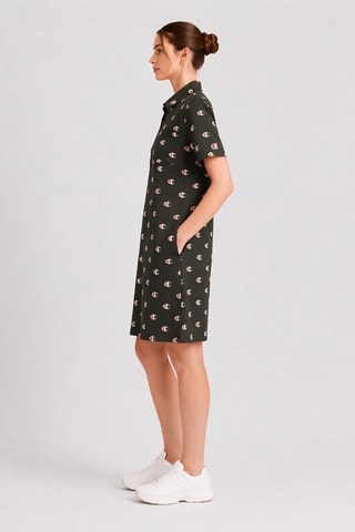 Vestido recto - Negro