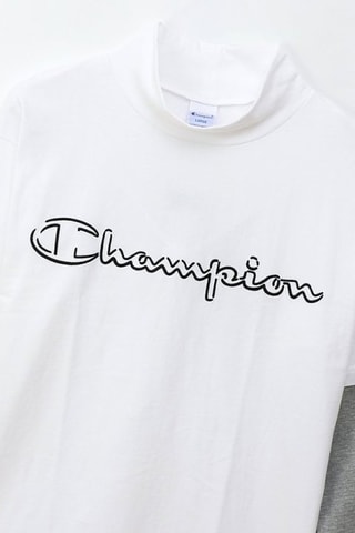 Camiseta efecto doble prenda - Blanco