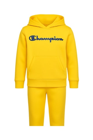 Sudadera con capucha y pantalón - Amarillo