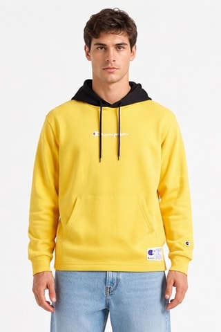 Camiseta con capucha - Amarillo