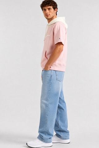 Sudadera con capucha - Rosa claro
