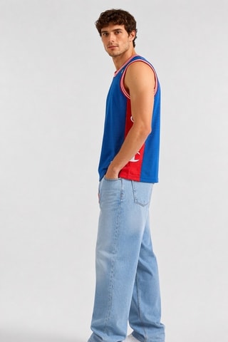Camiseta de tirantes - Azul eléctrico