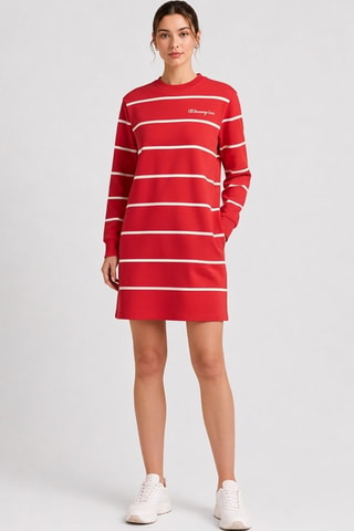 Vestido recto - Rojo