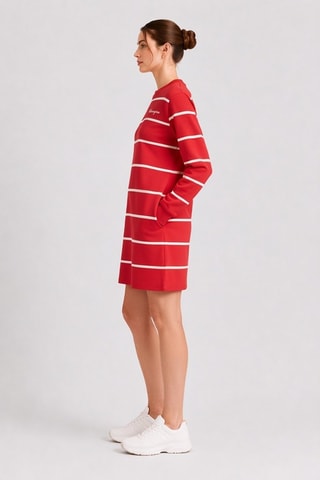 Vestido recto - Rojo
