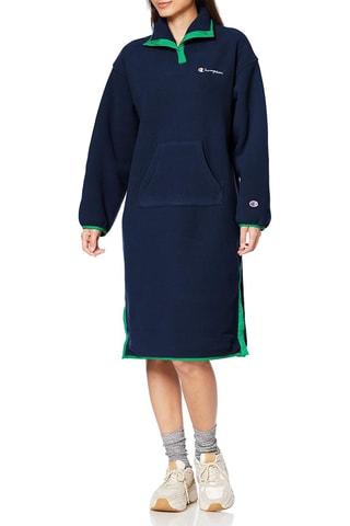 Vestido sudadera - Azul oscuro