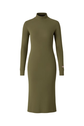 Vestido jersey - Caqui