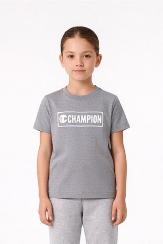 Camiseta - Gris claro jaspeado