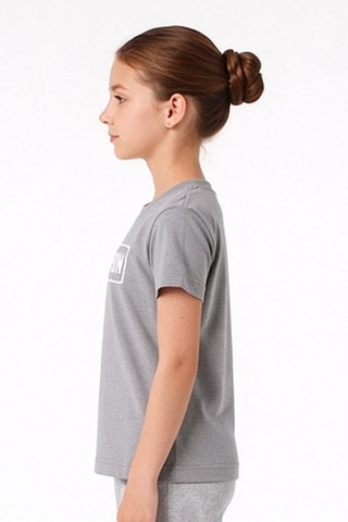 Camiseta - Gris claro jaspeado