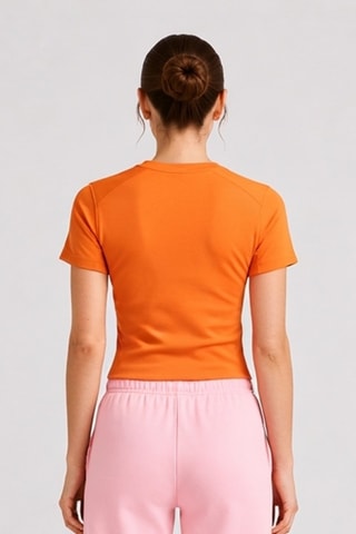 Sujetador deportivo tie-dye - Naranja